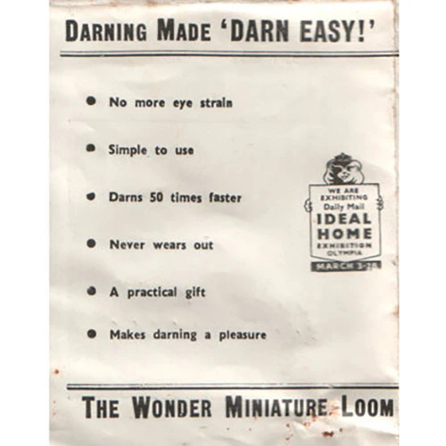 Rosie's Speedweve Style Mending Loom 5 Rosie's Speedweve Style Mending Loom - Image 5