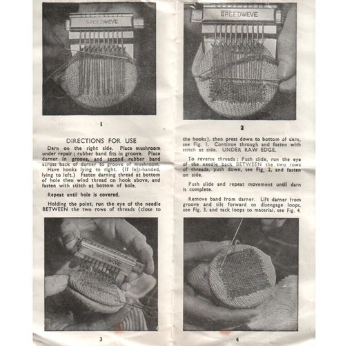 Rosie's Speedweve Style Mending Loom 3 Rosie's Speedweve Style Mending Loom - Image 3